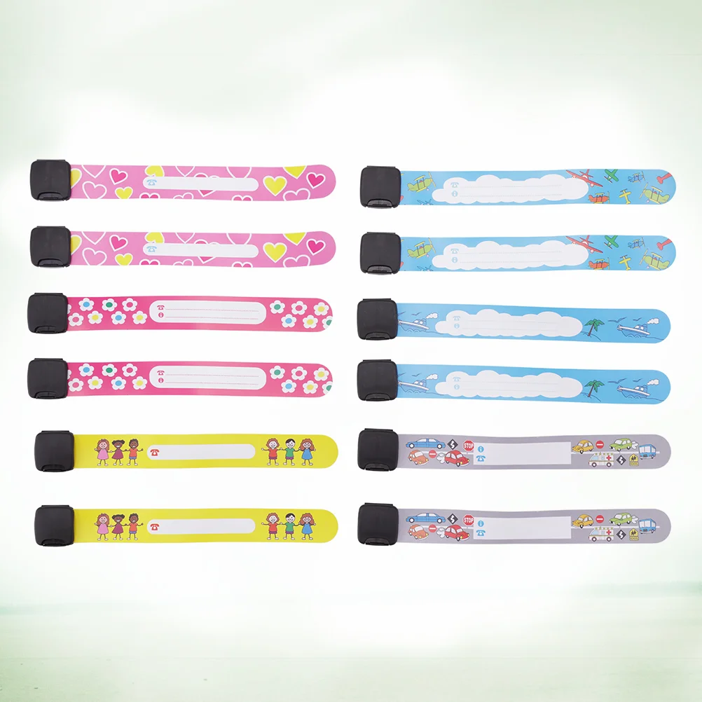 12 шт. браслеты для малышей анти-потерянный браслет с героями мультфильмов