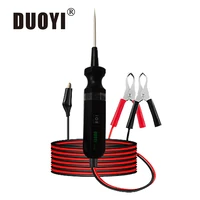 duoyi dy18 car circuit tester power probe automotive diagnostic tool 12v 24v electrical current track locate measuring pencil
