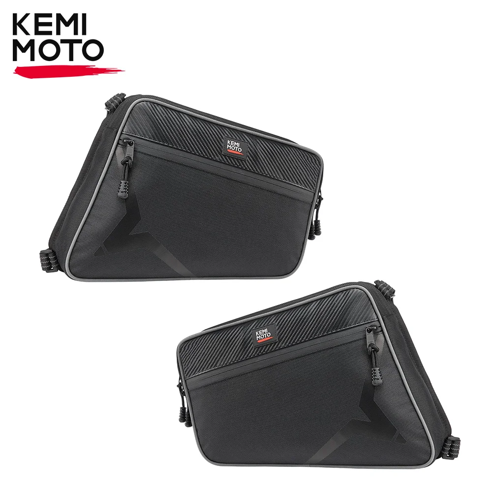 for CF-MOTO ZFORCE 950 H.O. SPORT EX 2020-2023 KEMIMOTO UTV 1680D Storage Bag Lower Door Side Bags Resistant Zippers