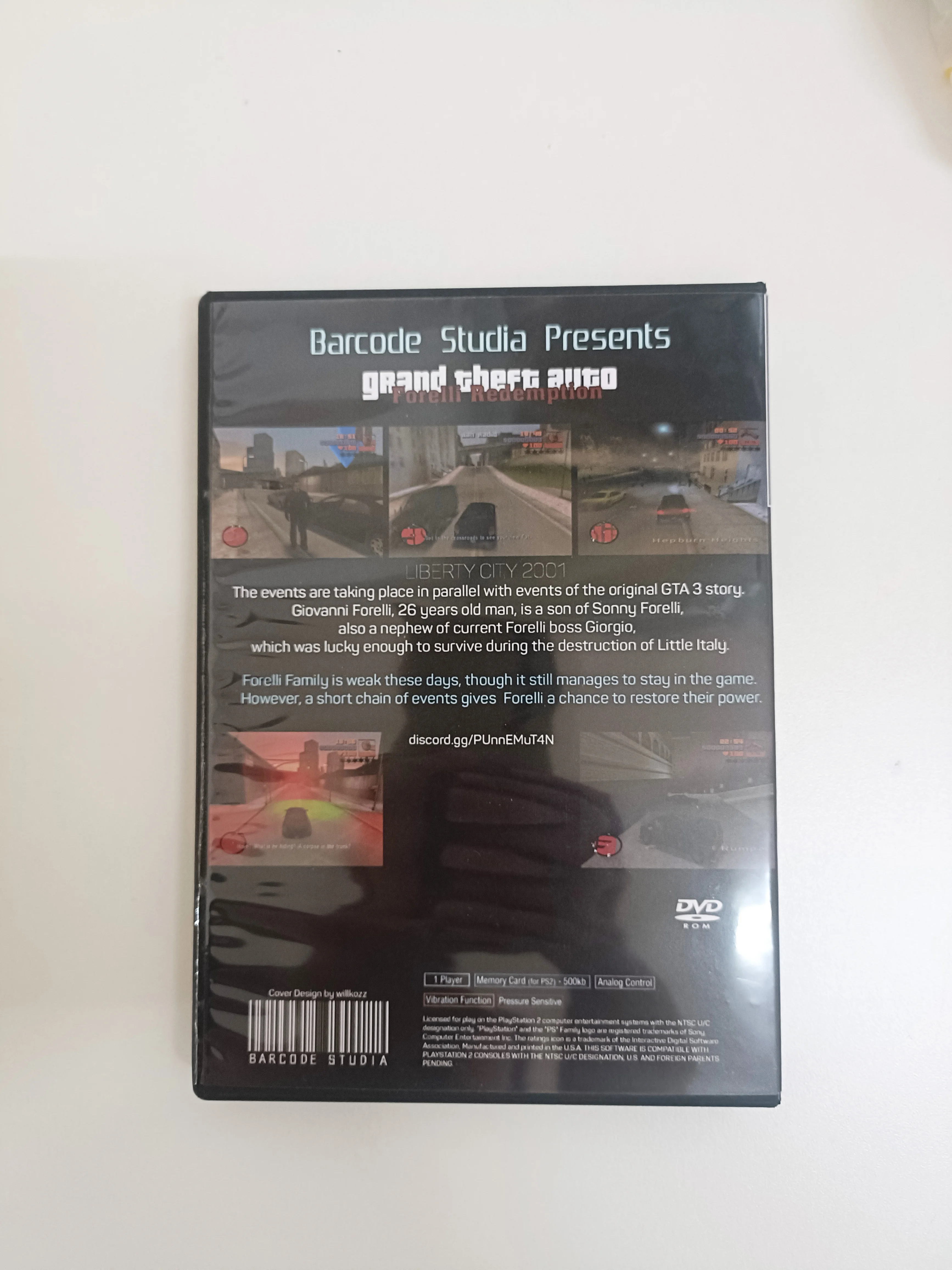 PS2 gta Forelli Redempti с ручной копия диска разблокировка игровой консольной станции 2