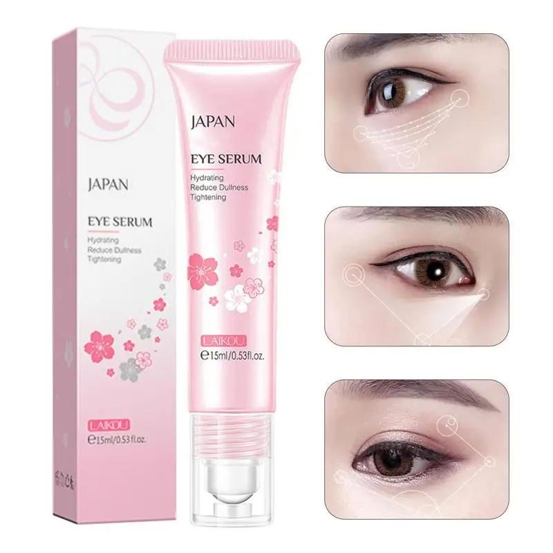 

Eye Cream Roller Multi-Effects Wrinkle Removal Anti Aging Puffiness Reduces Under Eye Skin Care Beauty Cream With Massage Ball