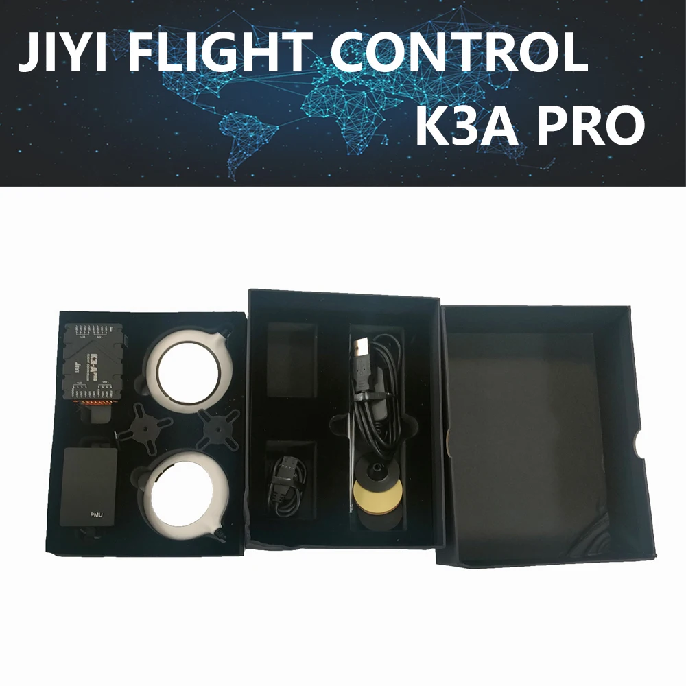 

JIYI K3A PRO Standard Dual GPS Module K3-A Parts Are Suitable for Agricultural Spray Drone Frame Flight Controller