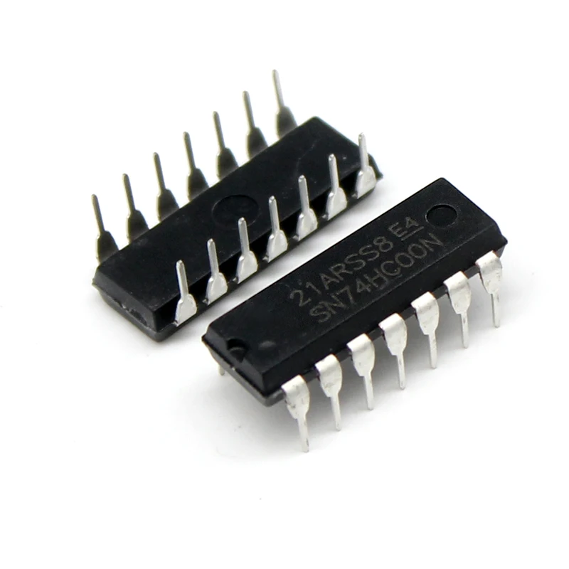 

10pcs/lot 74HC00 74HC00N SN74HC00N Logic IC DIP-14 Integrated Circuit