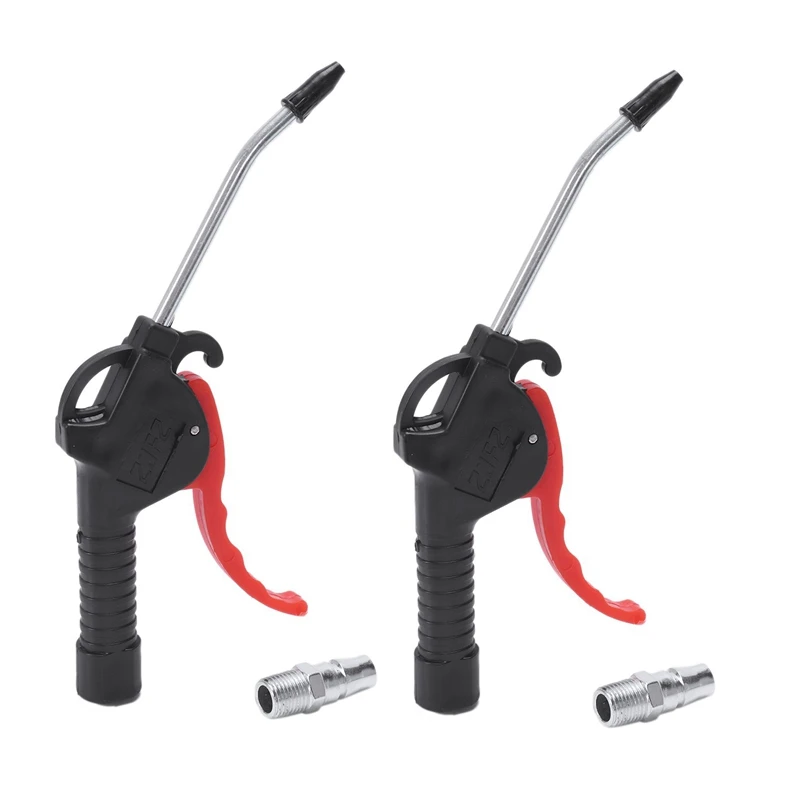 JFBL Hot 2X 1/4 BSP High Pressure Metal Nozzle Air Blow Blower Cleaner Duster Gun