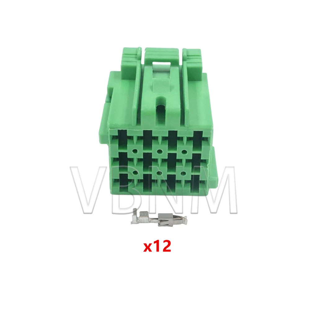 

12-контактный 1-967627-1 1-967622-1 1-967627 8-968972-1 Мужской Женский Автомобильный CD-плеер Жгут проводов Кабельная розетка Авто разъем