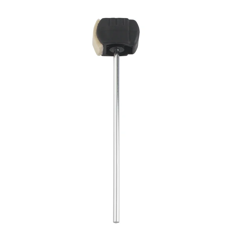 

Bass Head Drum Pedal Hammer Beater Steel Handle Felt for Percussion Replacement Parts for Bass Drum Pedals Traditional Beater