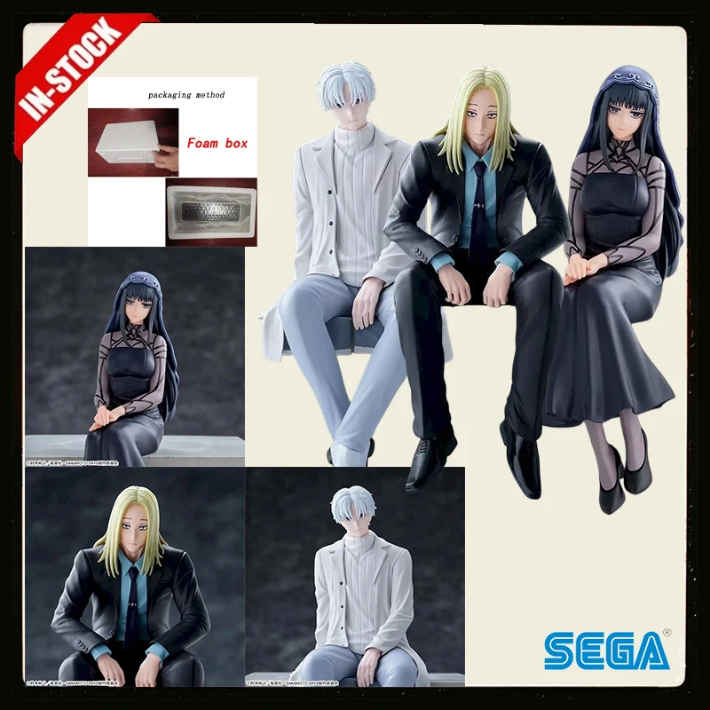 Фото Оригинальная фигурка SEGA Chokonose Premium SAKAMOTO DAYS: Камакура Нагумо, Осараги X SLUR — Аниме-фигурки, модель, игрушка, подарок №1