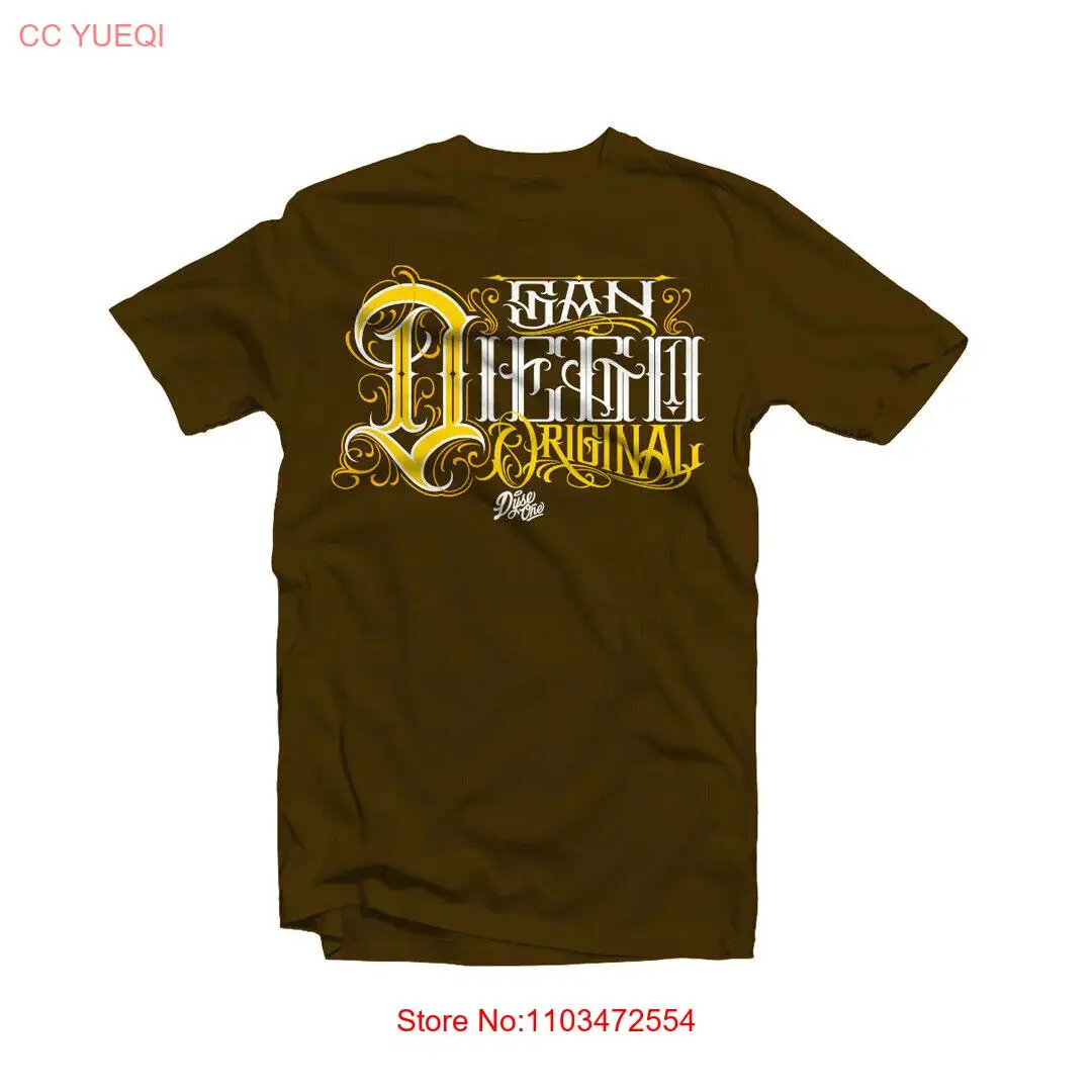 Футболка с короткими рукавами Dyse One Fancy (коричневая) рисунком