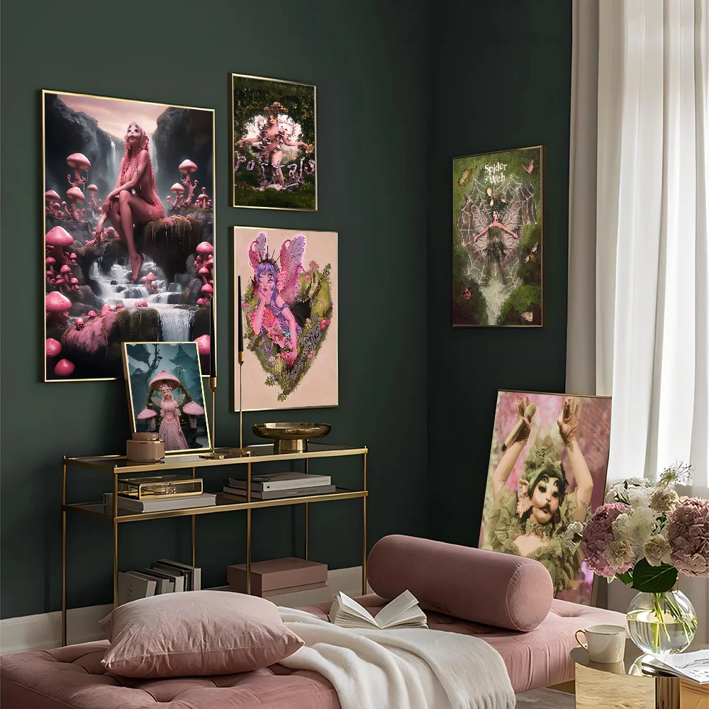 Singer M-Melanie Martinez P-Portals Classic Movie Posters Vintage Room Bar Cafe Decor Nordic Home