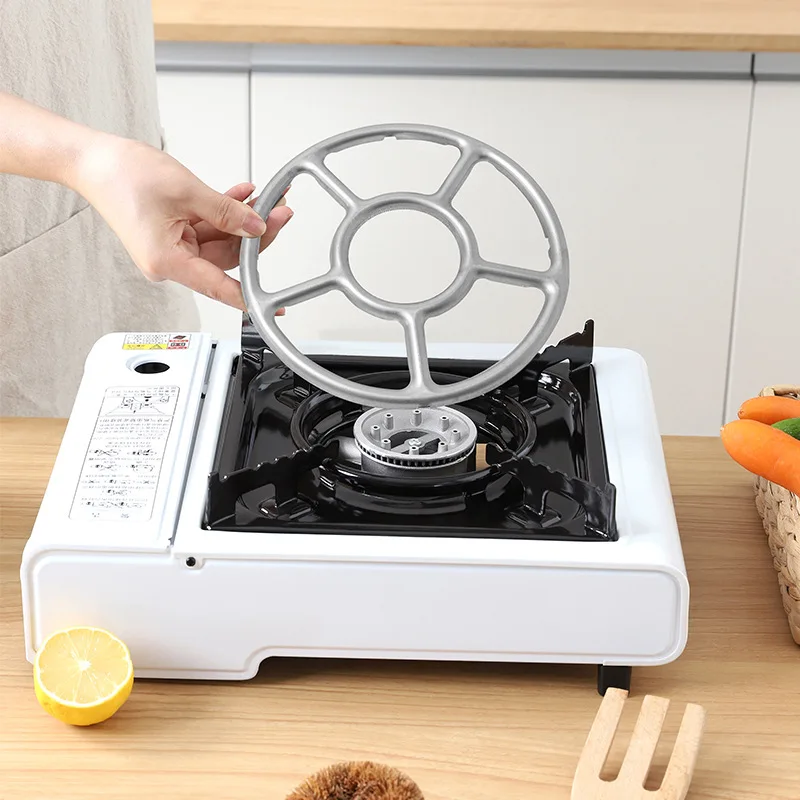 

Universal Non Slip Cast Iron Stove Trivets for Kitchen Wok Cooktop Range Pan Holder Stand Stove Rack Milk Pot Holder for Gas Hob