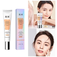 1 pc super concealer sun protection bb cream air permeable oil control shrink pores full cover liquid foundation lady cosmetics