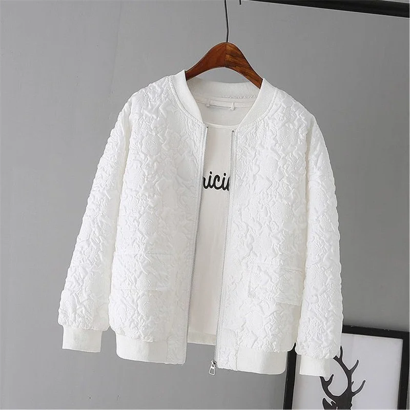 

Белая Новая женская короткая бейсбольная форма, Женская свободная Корейская Повседневная маленькая куртка на раннюю весну, Черная куртка с зарубежными нитями