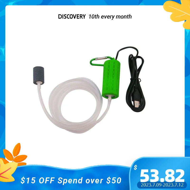 

MiniB Aquarium Oxygen Air Pump Fish Tank Silent Mute Energy Saving Tool