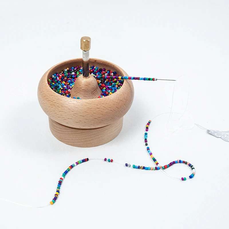

1 комплект, ручная деревянная бусина-Спиннер, бусины, бусины, быстрые инструменты, деревянная веревка-погрузчик, прочная портативная бижуте...