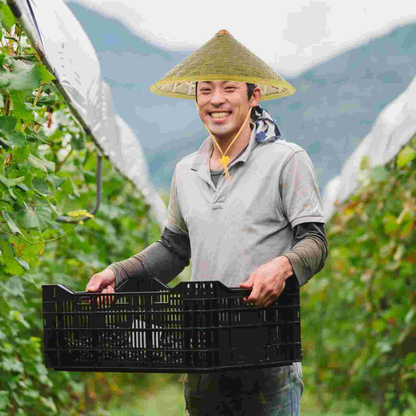 

Chinese Style Sun Hat Straw Hat Men Conical Cap Sun Bamboo Travel Cosplay Woven Chinese Style Sunshade Man