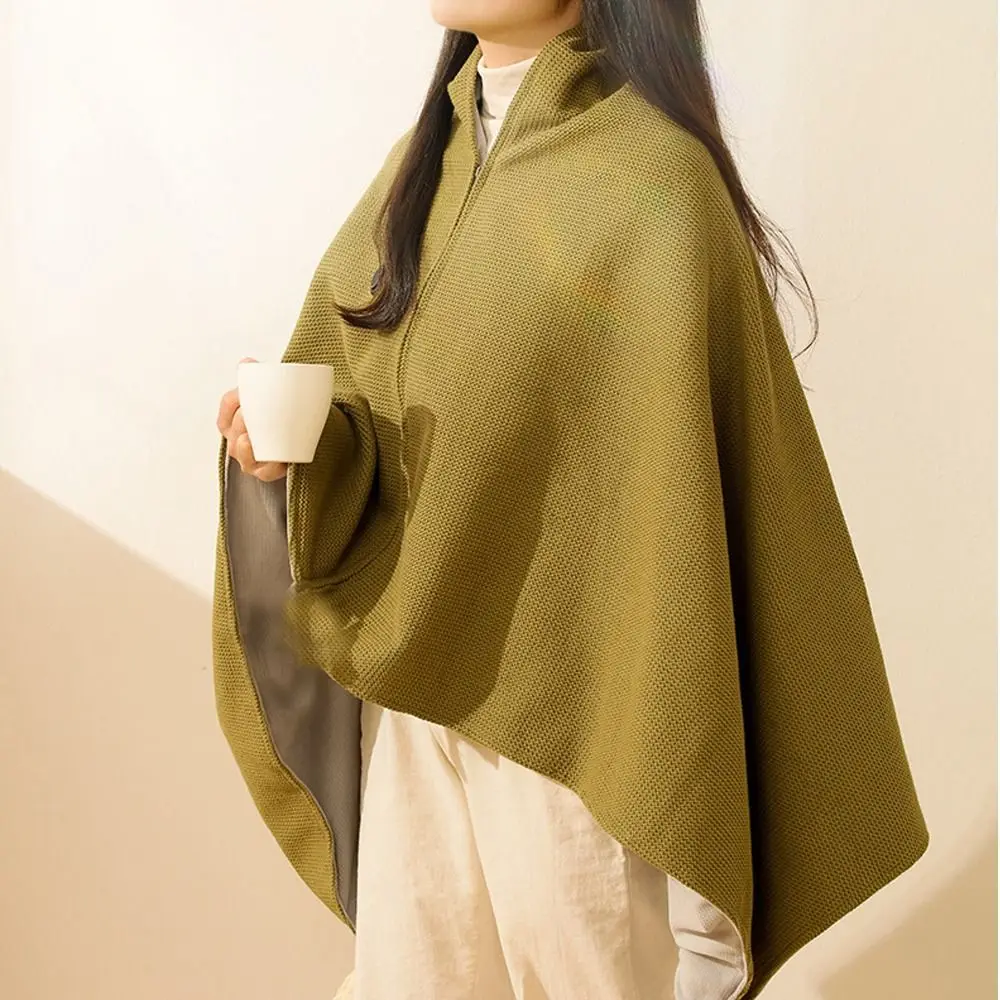 Прочное носимое одеяло с электрическим подогревом через USB 3 уровня нагрева