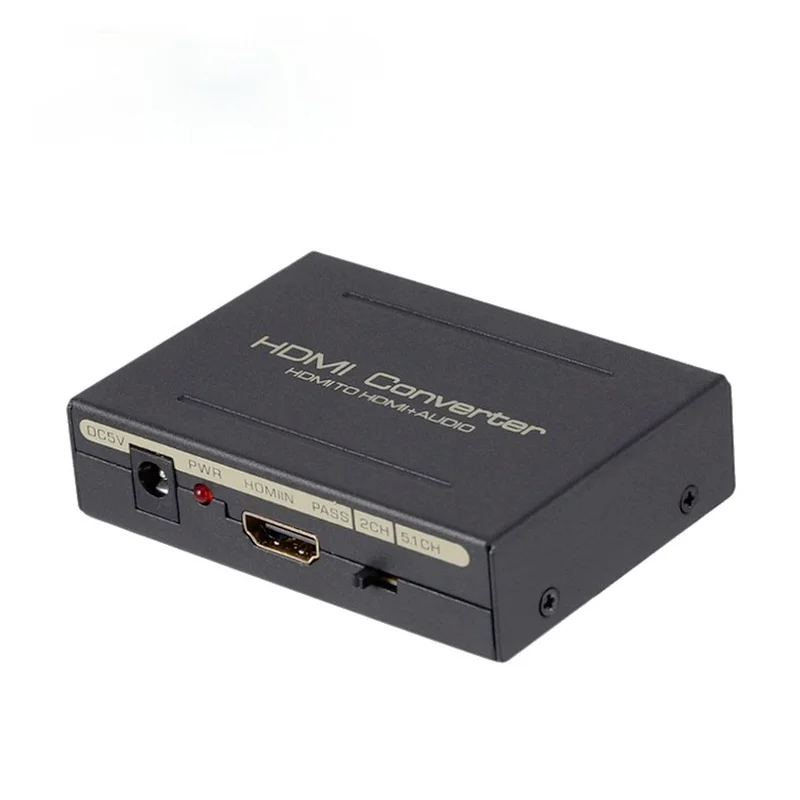 

HDMI-compatible Audio Separator HDMI-compatible Converter Console Table To HDMI-compatible + Audio + SPDIF + R / L Audio Signal