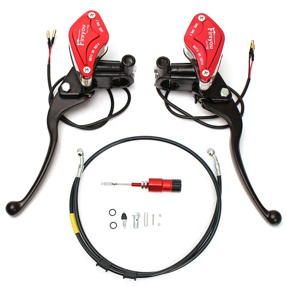 

Universal Motorcycle 22mm Brake Pump Hydraulic Clutch Levers Handle For Yamaha Honda Suzuki Kawasaki Moto Brake Accessories