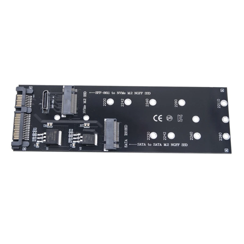 Адаптеры NGFF SSD — 3 RiserCard Плата расширения QXNF