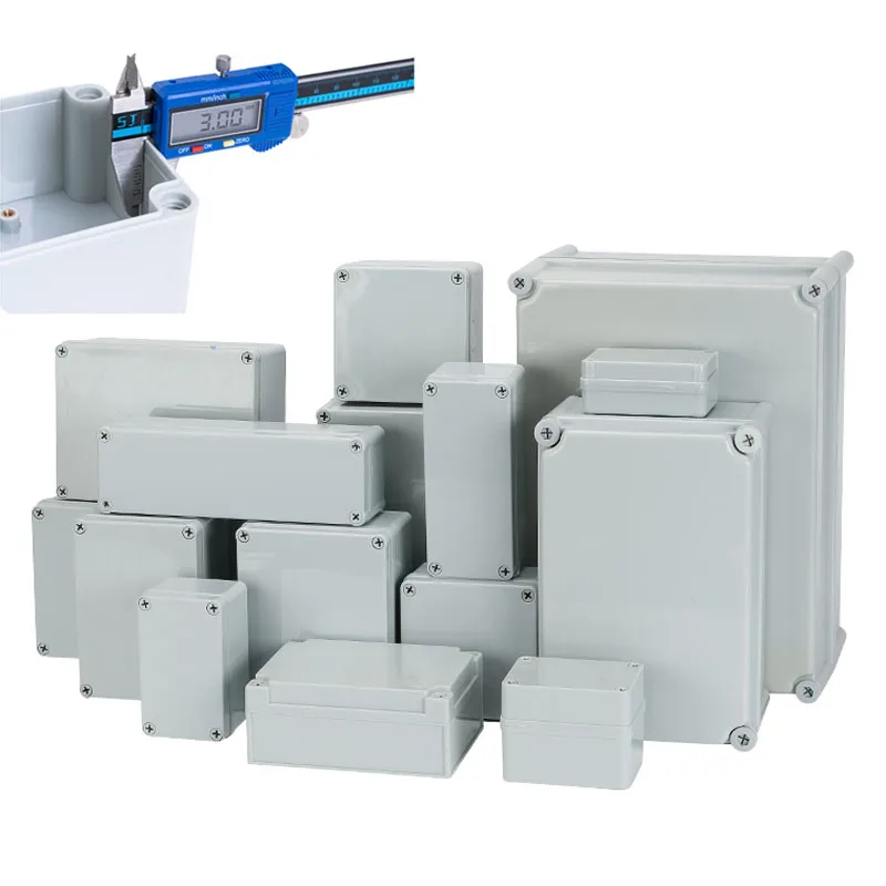

IP67 electronic plastic box project box for outdoor ABS electrical projects Electronic enclosure outdoor waterproof box