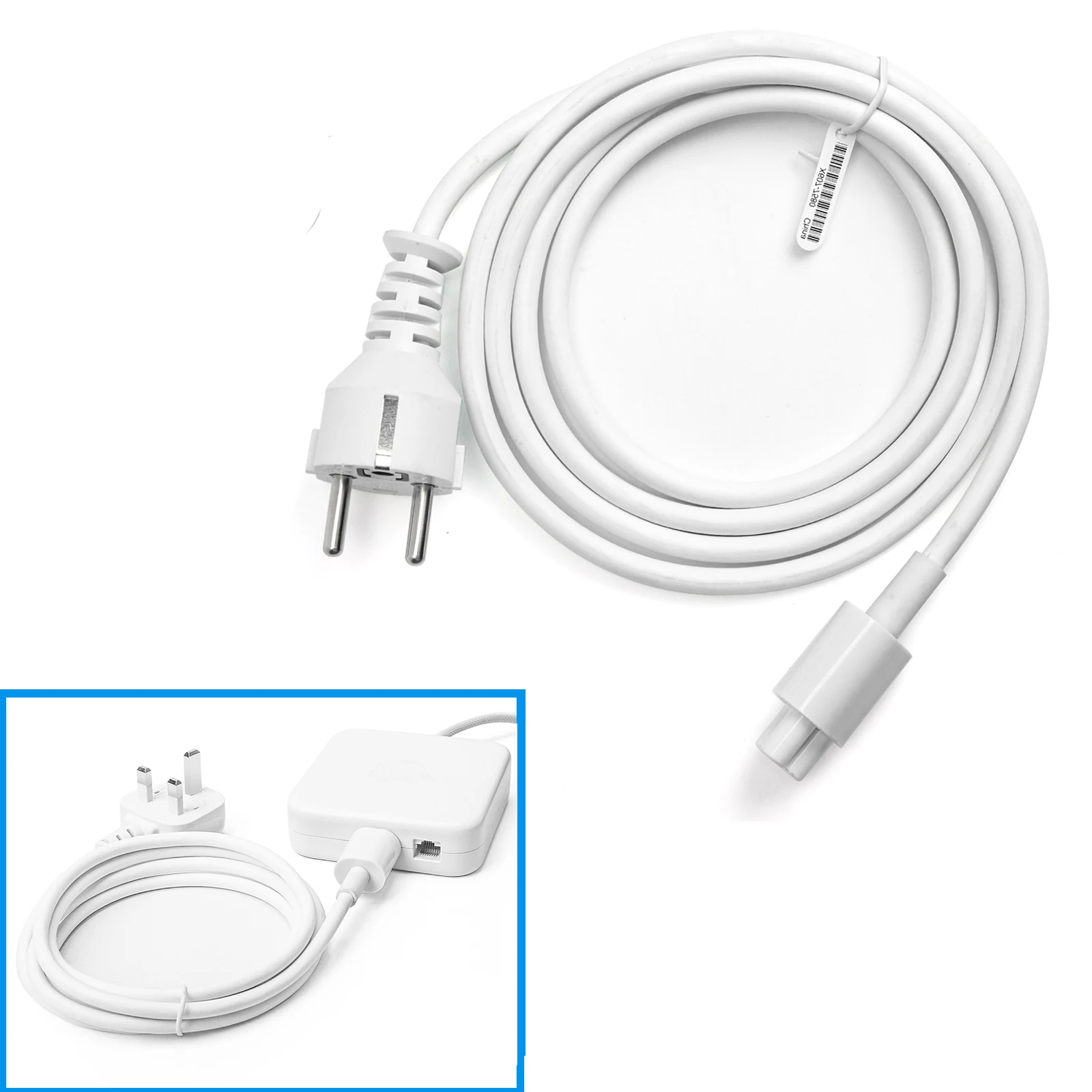 

SH Replacement Extension Cable 143W Power Adapter Cable UK EU Plug for Apple iMac 24inch M1 Power Supply Cord 2021 2022