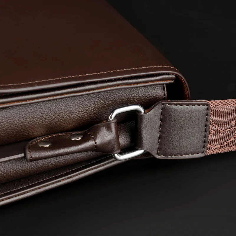 New Business Men Messenger Bags Vintage Leather Classical Crossbody Shoulder Bag For Male Brand Casual Man Handbags Fashion Bags