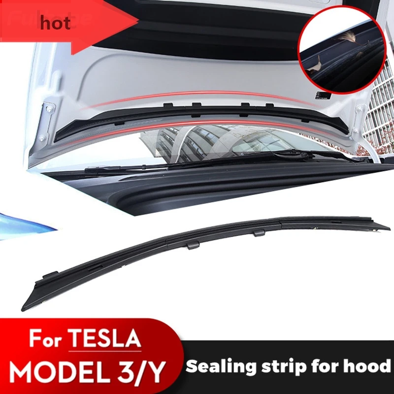 

Front Waterproof Chassis Cover Water Strip For Tesla Model 3 Y Air inlet protective cover modification accessories