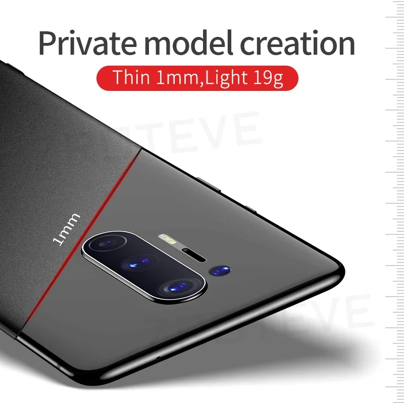 Тонкий Матовый Жесткий Чехол для OnePlus 8 Pro 8T Nord 2 OnePlusNord2 OnePlus8T OnePlus8