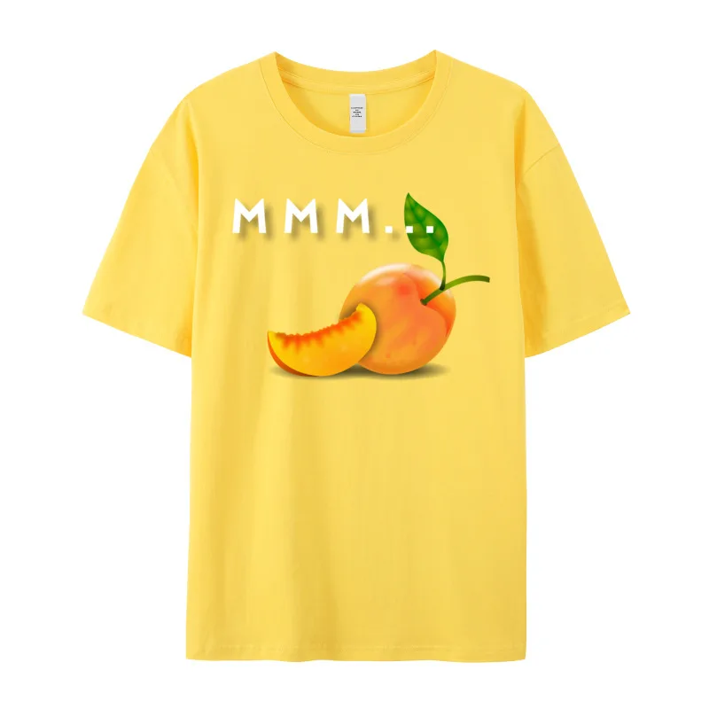 Short Sleeve Tees Street Crew Neck 100% Cotton Male T Shirt Anti-Trump Impeach Patriotic Fruity T-Shirt Funny Loose