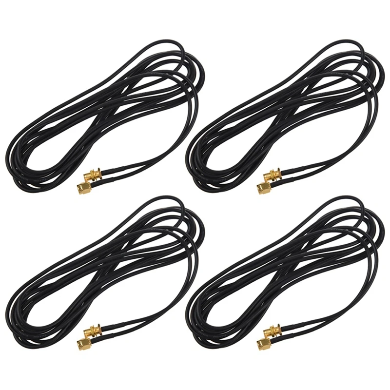 

MOOL 4X Wifi WAN Router Wi-Fi Antenna Extension Cable RP-SMA