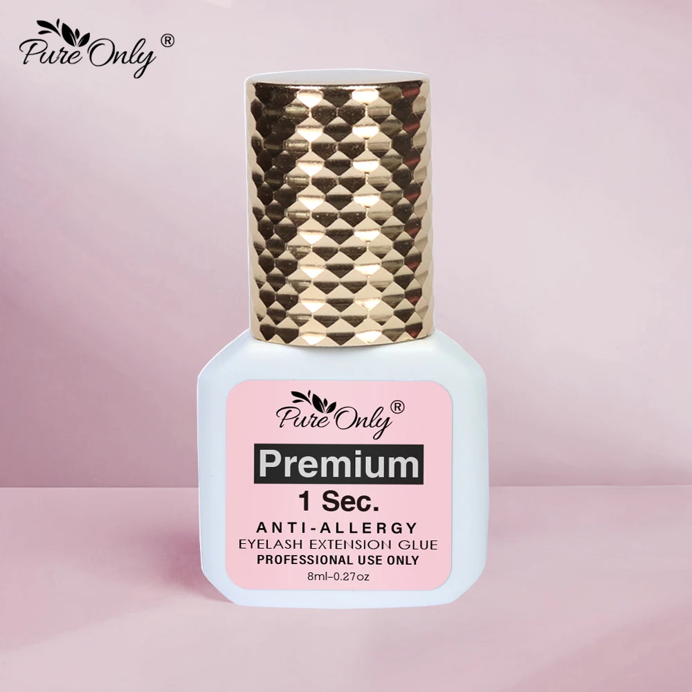 8 мл Профессиональный антиаллергенный клей для наращивания ресниц 1S