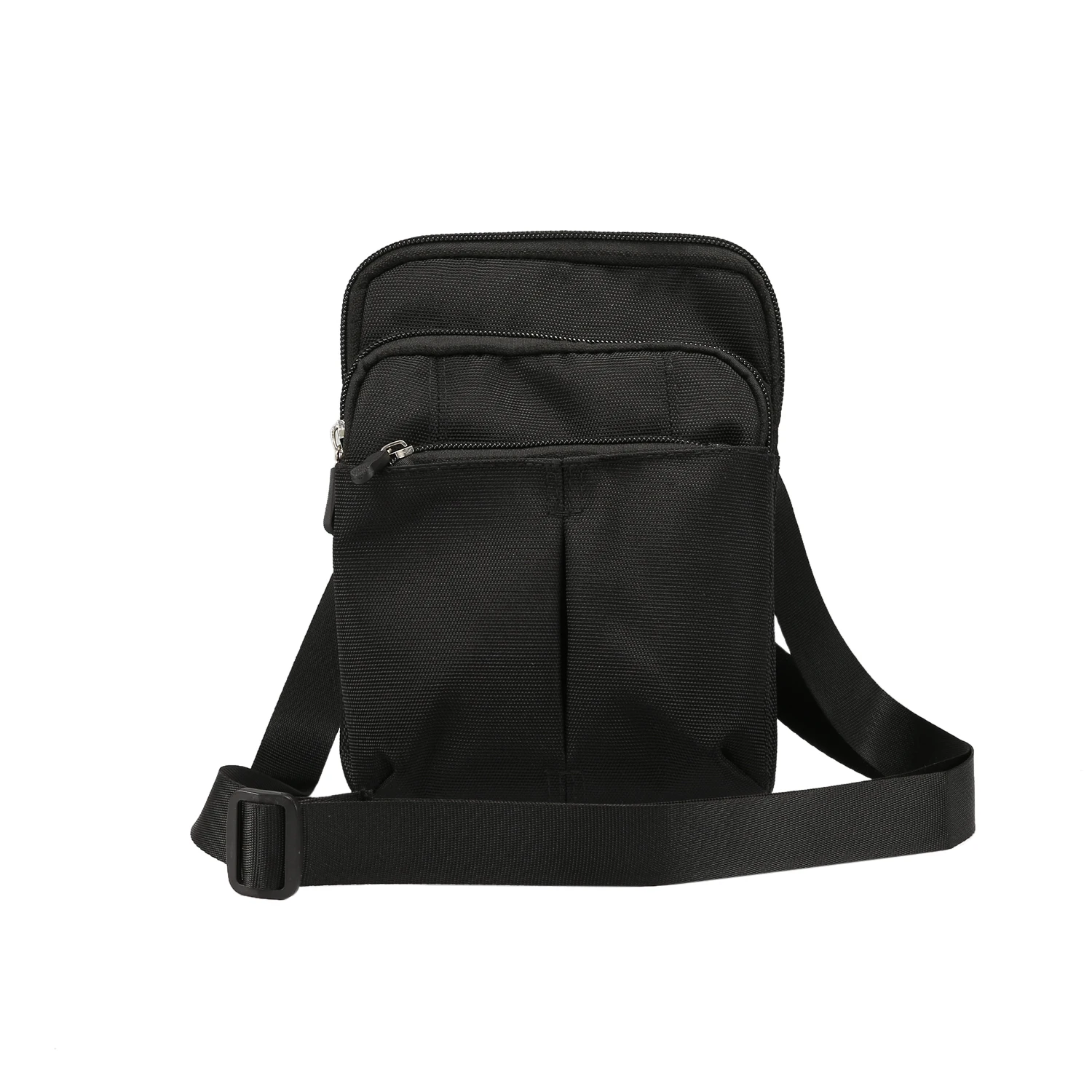 

Universal Men Casual Business Crossbody Shoulder Messenger Bag Boy Man Belt Waist Pouch Multi Layers Zipper Bag Phone Case Purse