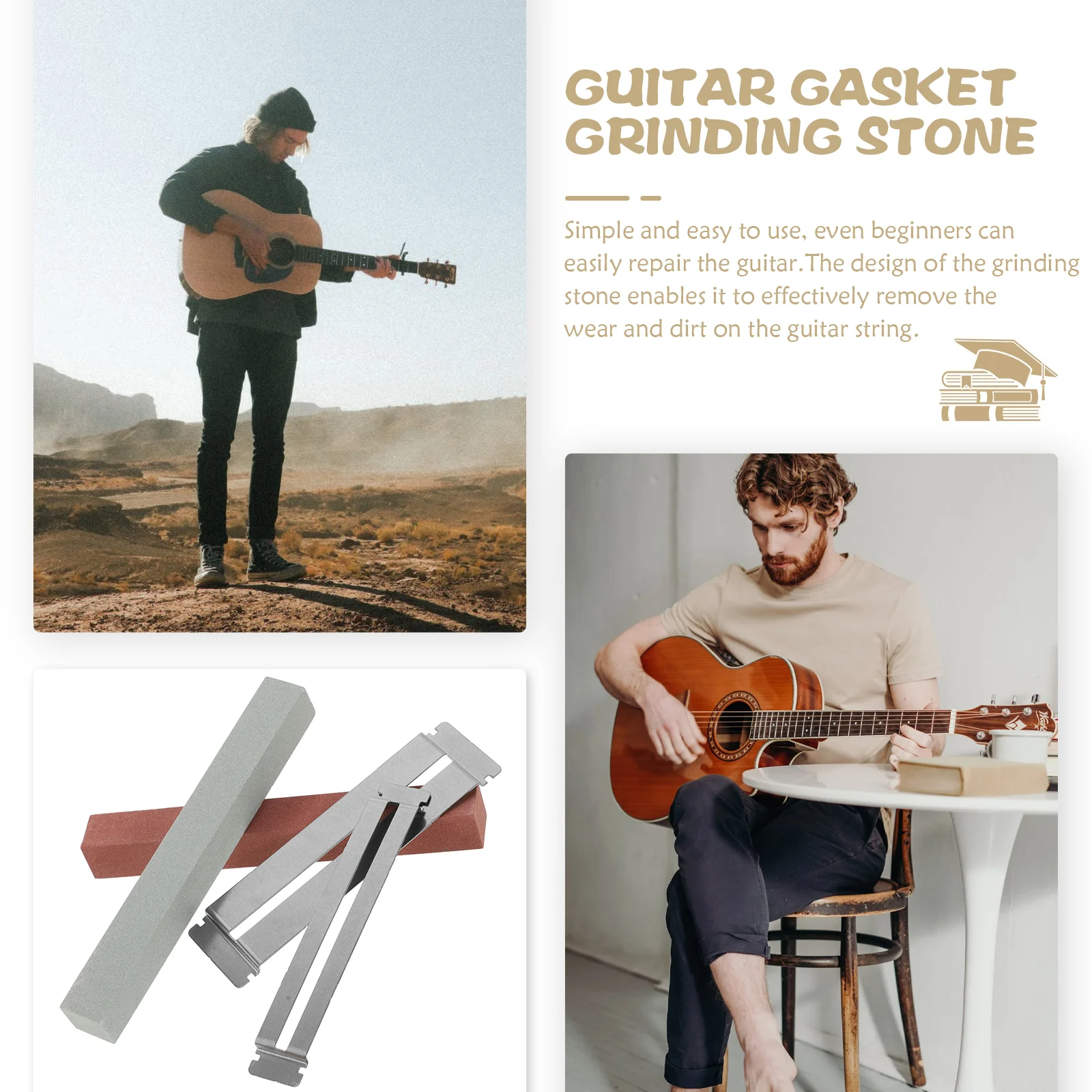 Инструмент для ремонта гитары профессиональный напильник напильники гаек