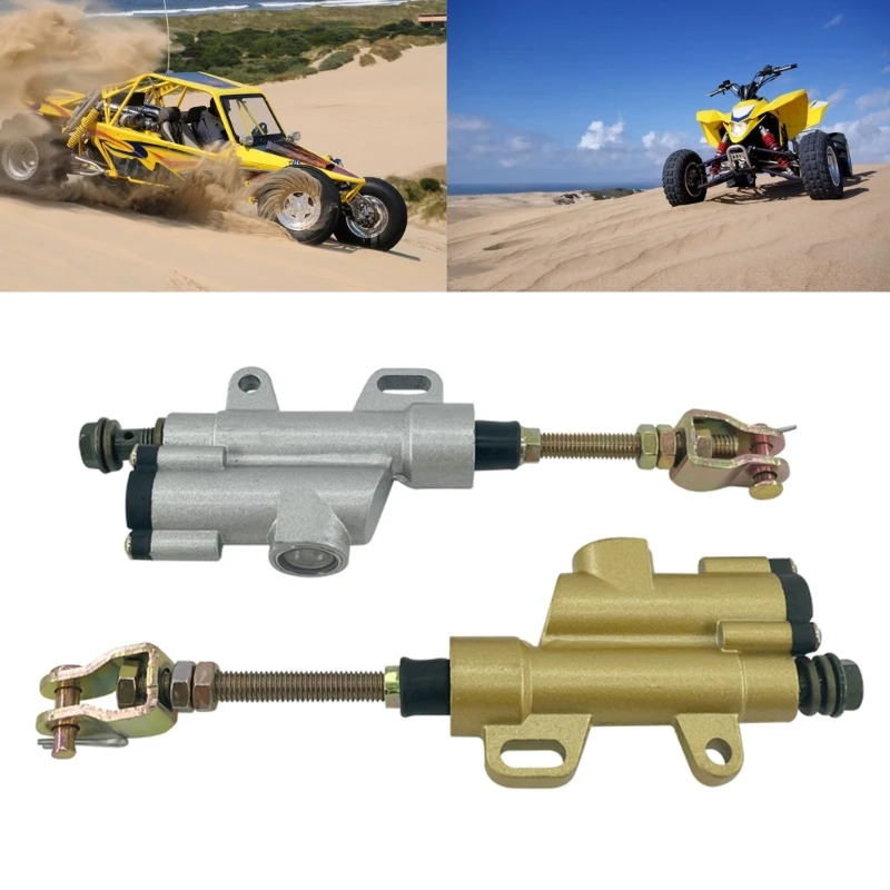 

Алюминиевый насос для заднего тормоза мотоцикла, ножная гидравлическая установка, насос главного цилиндра заднего тормоза, универсальный ...