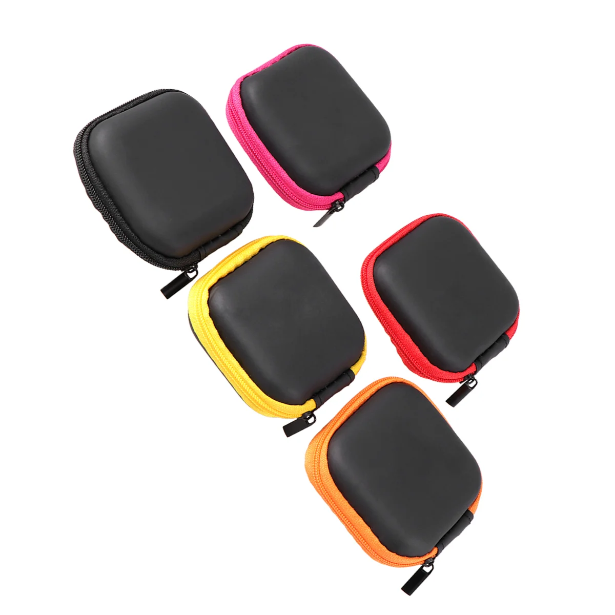 

5 Pcs Headphones Pack Earphone Storage Bag Ear Phones Earphone Organizer Organizing Box Zipper Bag Earphone Storage Box
