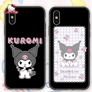 Sanrio Kuromi cartoon phone case for iPhone 12 12 Pro 12 Pro max 11 11 pro 11 pro max Mini X XS MAX XR 7 8 Plus protective cover