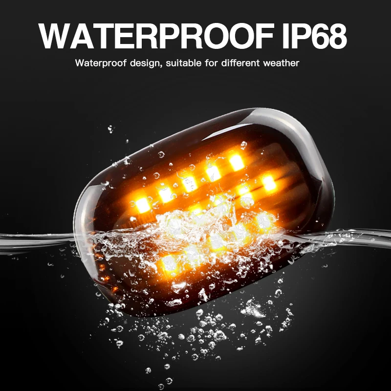 Светодиодные Боковые Габаритные Огни Canbus Для Toyota Hilux Surf Harrier N21 ACU3/GSU3/MCU3 1997-2016