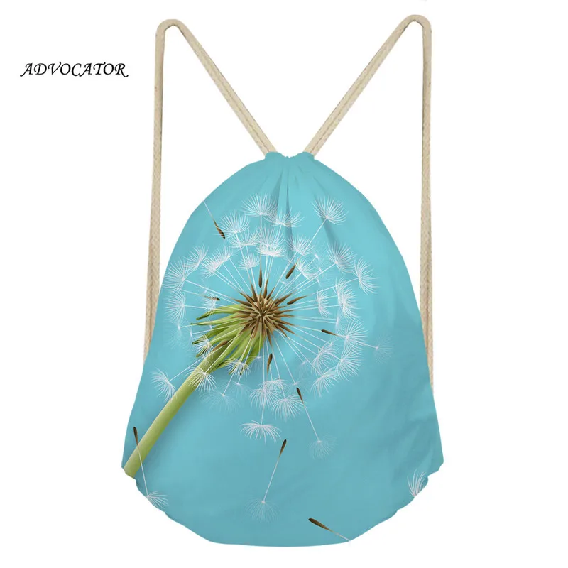 

Женская сумка с принтом одуванчика, Водонепроницаемая спортивная сумка, пляжный наплечный карман с логотипом под заказ, сумка
