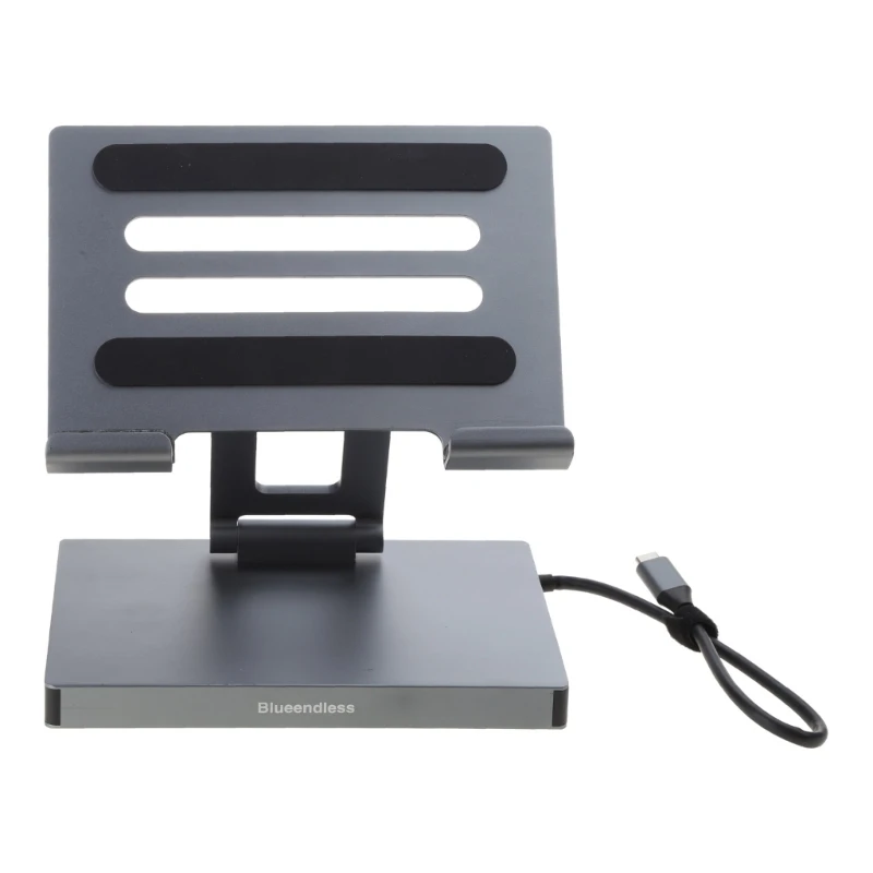 Док-станция типа C из алюминиевого сплава концентратор 9 в 1 USB3.0 передача данных 5