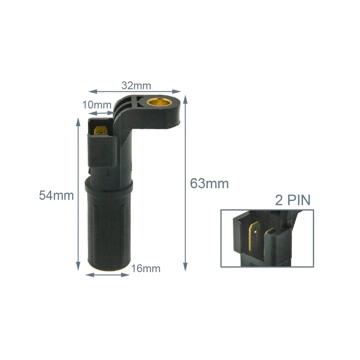 93745940 ZF4HP16 датчик скорости передачи