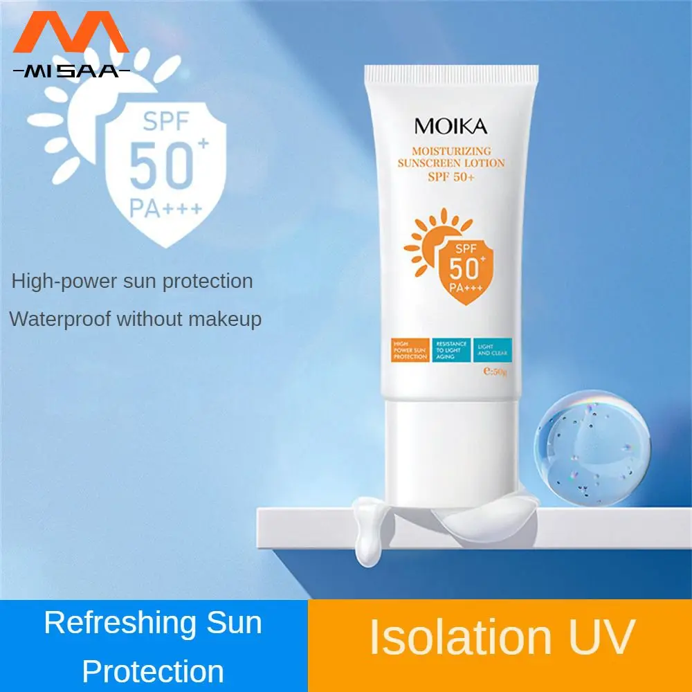 

Spf50face Uv Isolation Light And Non Greasy Beauty And Health Face And Body Sun Protection Sunscreen Cream Sunscreen Makeup