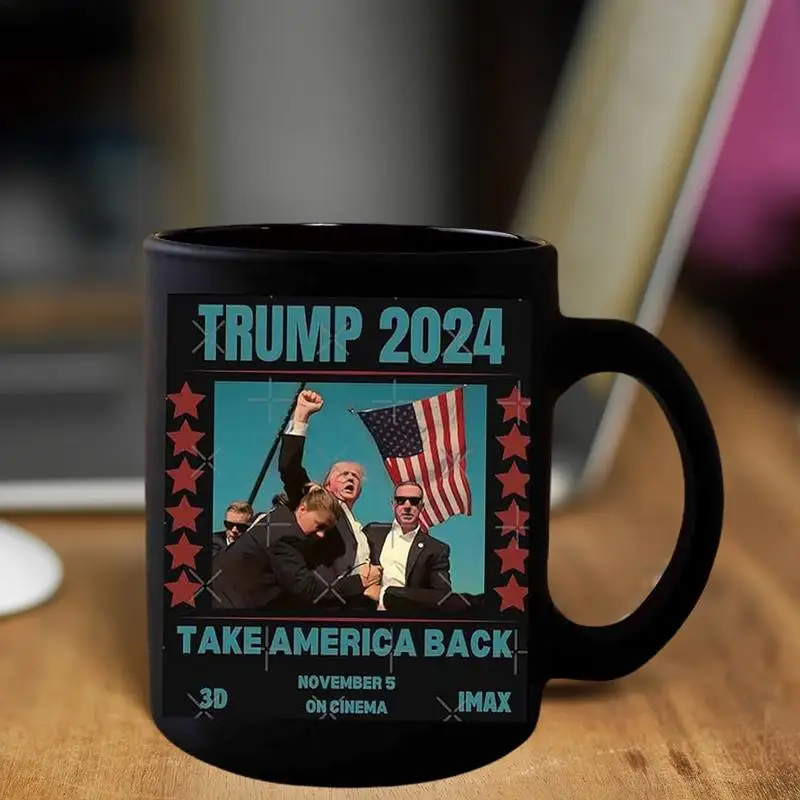 Кофейная чашка Президента 11 унций керамическая кружка с попыткой убийства