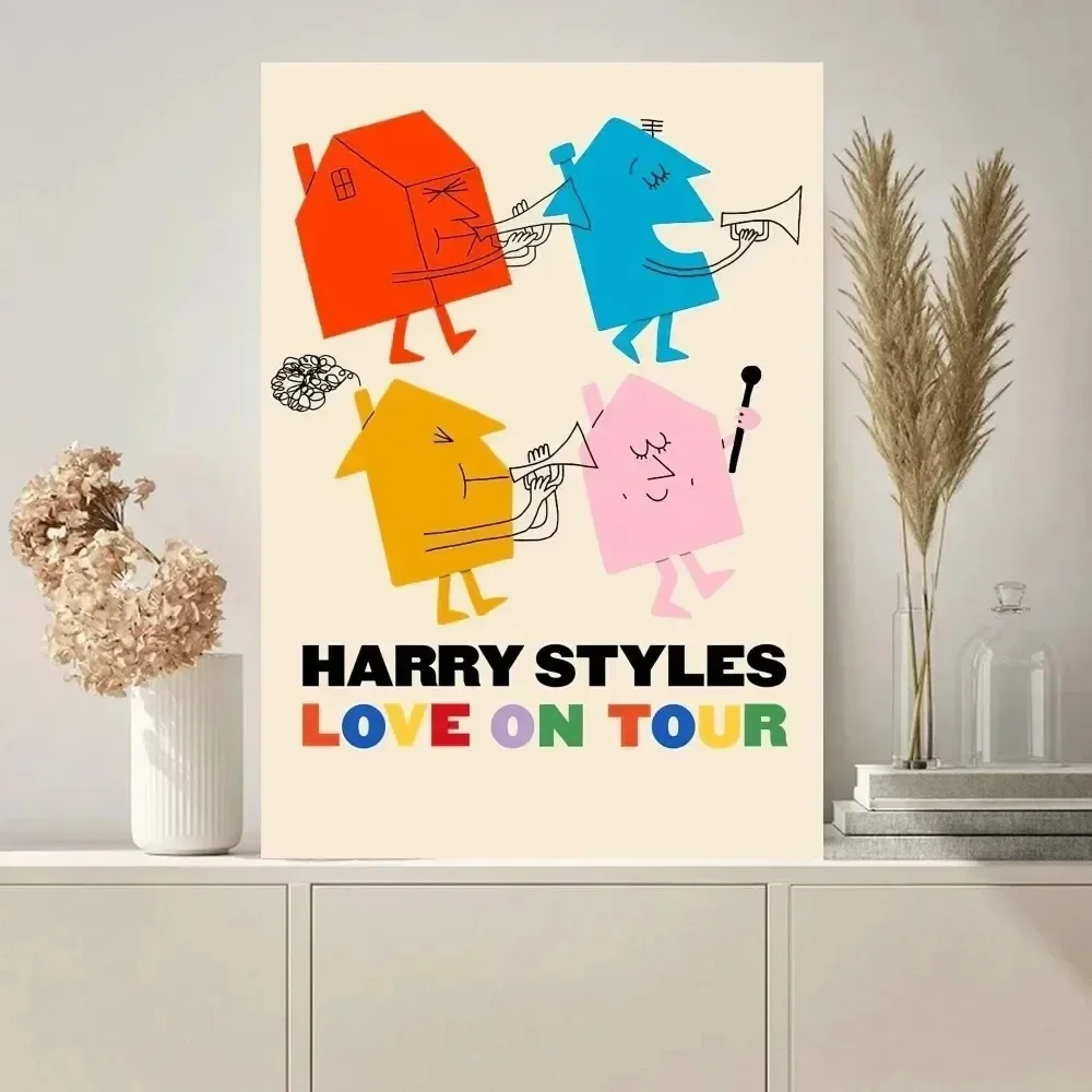 

Постер певец Harry Styles печать на холсте