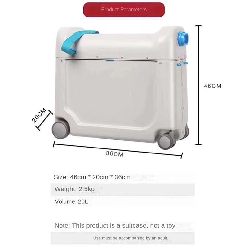 Детский чемодан на колесиках