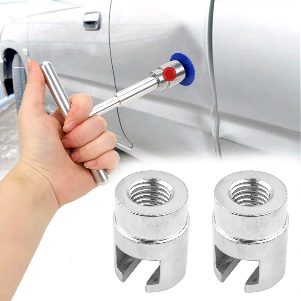 

Car Dent Lifter Puller M10/M12 Slide Hammer Dent Puller Repair Tools Pulling Tab Adapter Paintless Dent Repair Adapter Universal