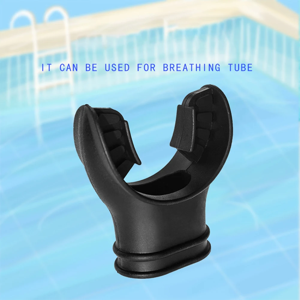 

Non-Toxic Snorkel Regulator Diving Mouthpiece Practical Scuba Moldable Bite Mouthpiece Silicone Snorkel Fit Mouth Piece Bule