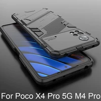 shockproof armor case for poco x4 pro 5g m4 pro gt x3 nfc f3 for xiaomi 11t 12 redmi k50 gaming note 11 k40 stand phone cover