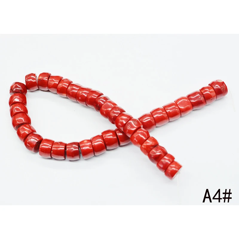 

last 1 share 10X16MM huge natural red coral loose beads. Classic, DIY jewelry making lovers. Best collection 16"