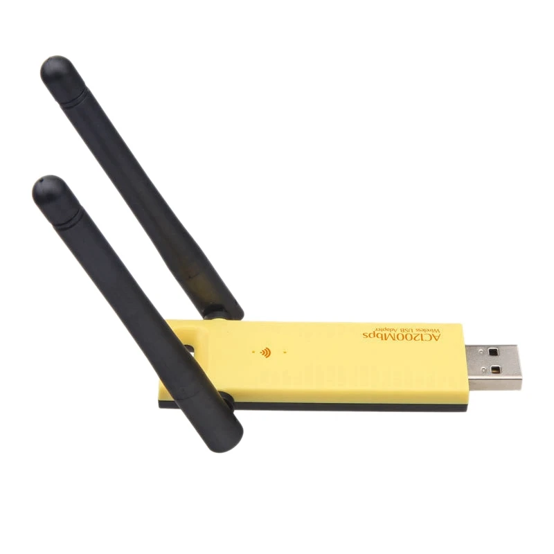 

Wireless Wifi Network Card USB3.0 8812 Dual Band 2.4G+5G Band Antenna Ac1200m Gigabit 802.11Ac With Antenna For Travel