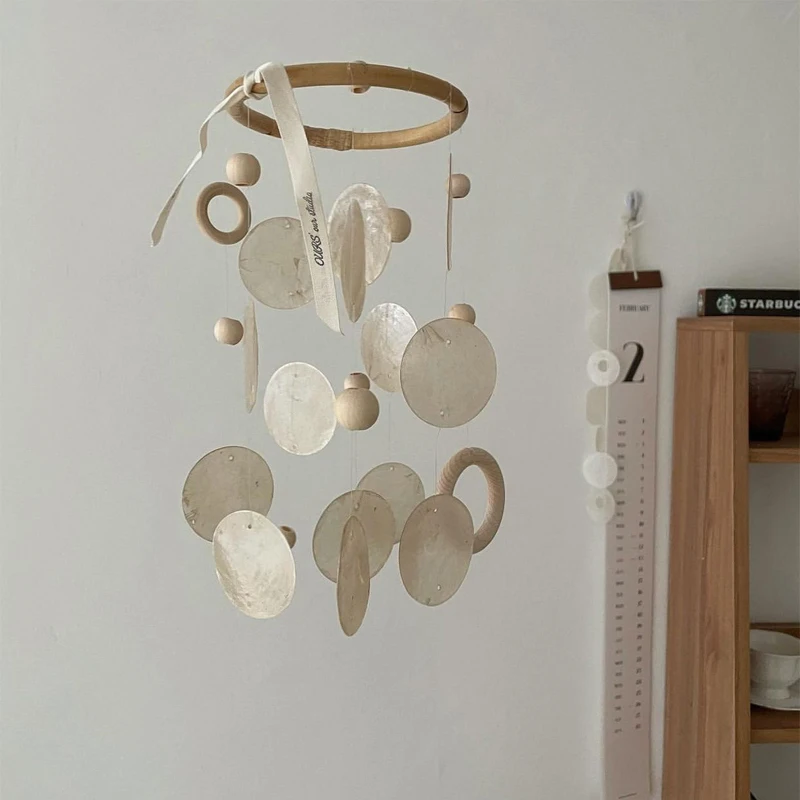 

Shell Wind Chimes Baby Kids Bedroom Decorations Garden Outdoor Home Decor Handmade Wall Hanging Ornaments Photo Props